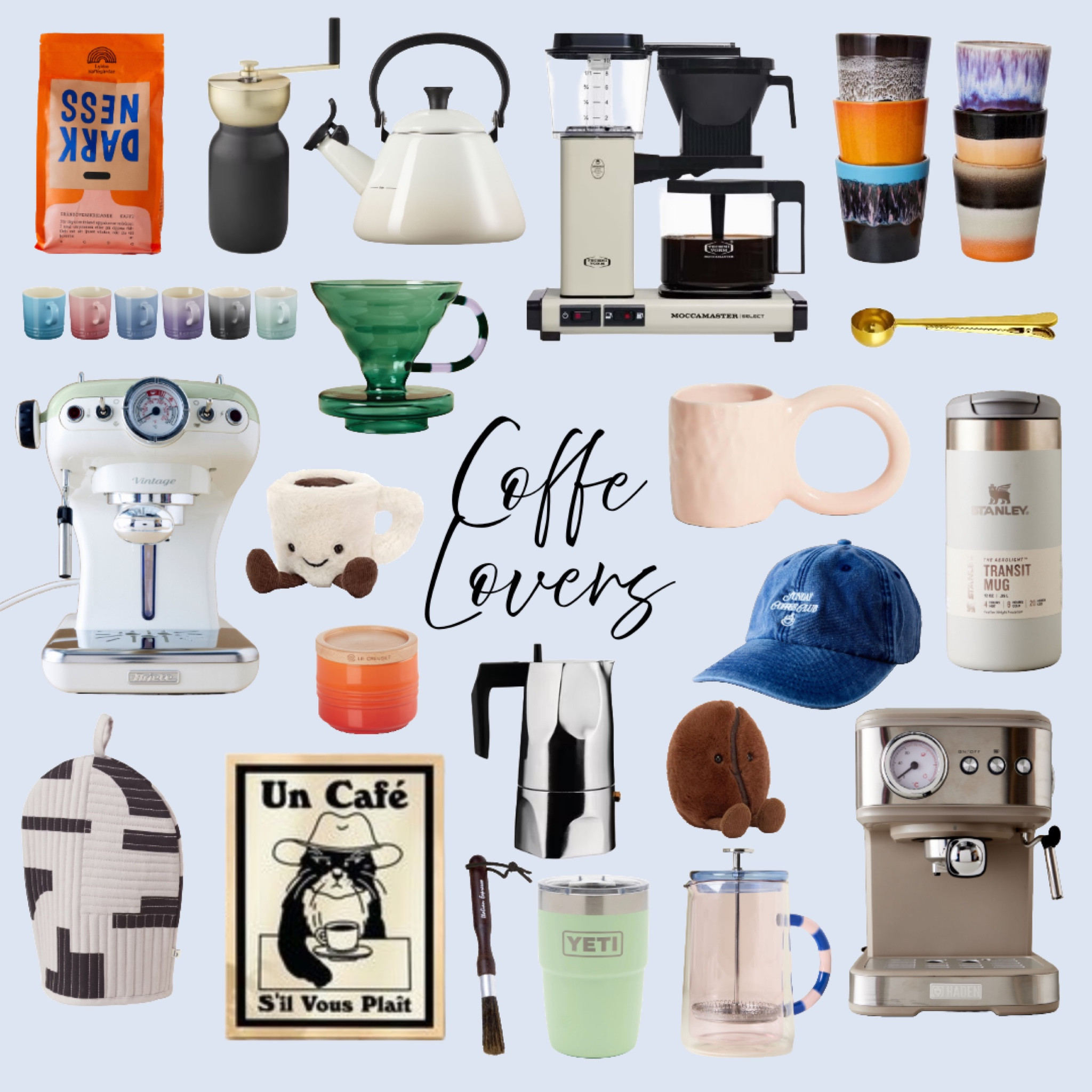 Coffee Lover ☕️

The ultimate gift guide for people who love all things coffeee