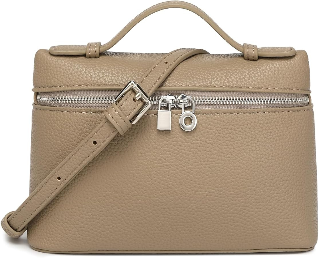 Afashor Fashion Top-Handle Bags for Women Soft Leather Shoulder Handbag | Amazon (US)