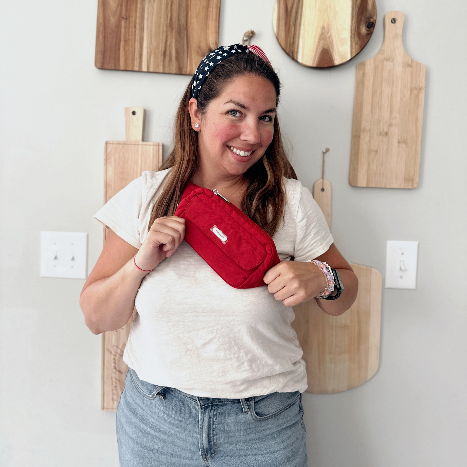 Adding a pop of color can help any outfit!  
#popofcolor #travelonbags #accessories

#LTKunder100 #LTKfamily #LTKitbag