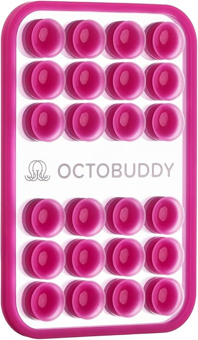 OCTOBUDDY Mirror - OG Suction Cup Phone Mount - Silicone Suction Grip Mobile Holder with Built-in... | Amazon (US)