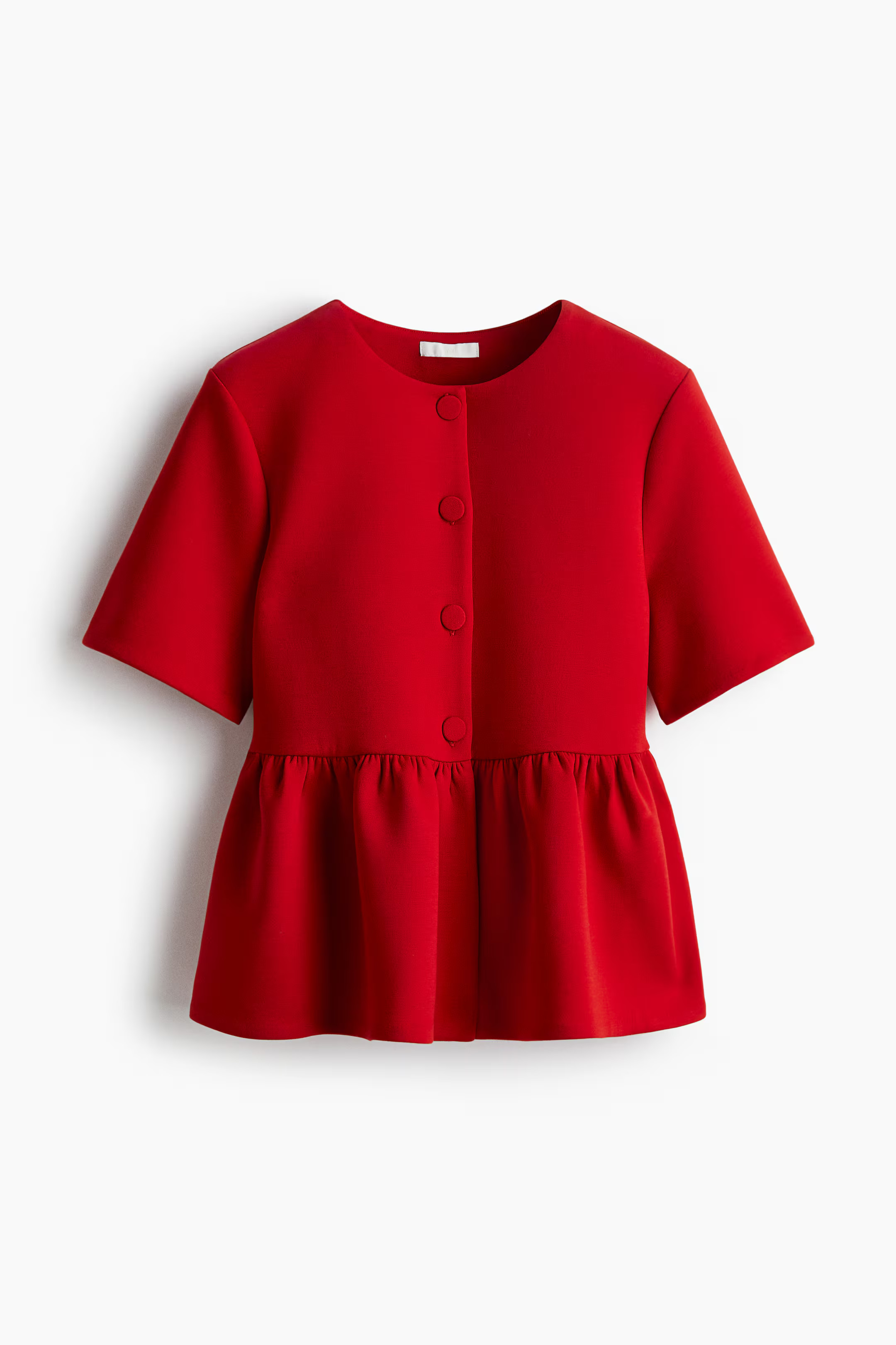 Scuba Peplum Top | H&M (US + CA)