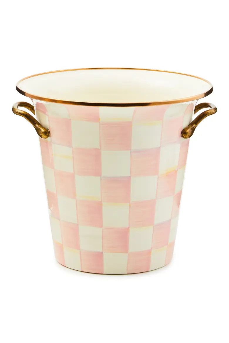 Rosy Check Enameled Steel Wine Cooler | Nordstrom | Nordstrom