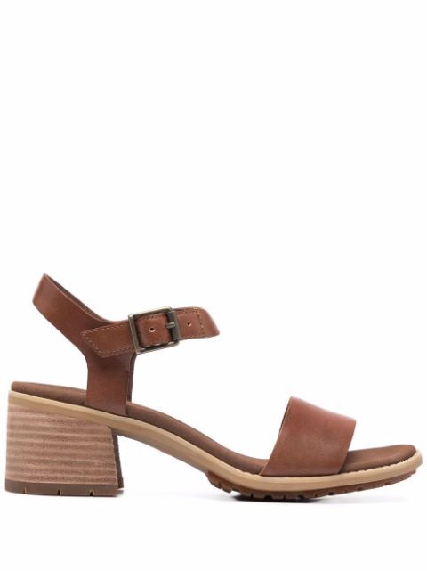 low-heel leather sandals | Farfetch Global