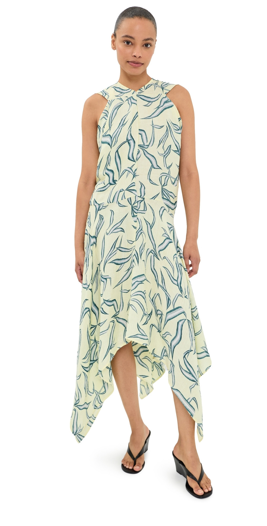 Proenza Schouler Sybella Dress Yellow Multi 0 | Shopbop