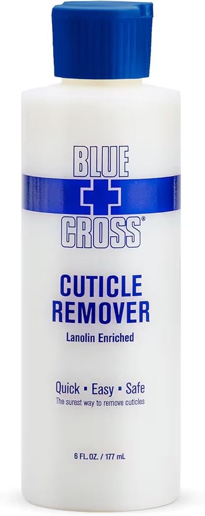 Cuticle Remover & Softener Liquid for Nails – Blue Cross Professional Nail Care with Lanolin, H... | Amazon (US)