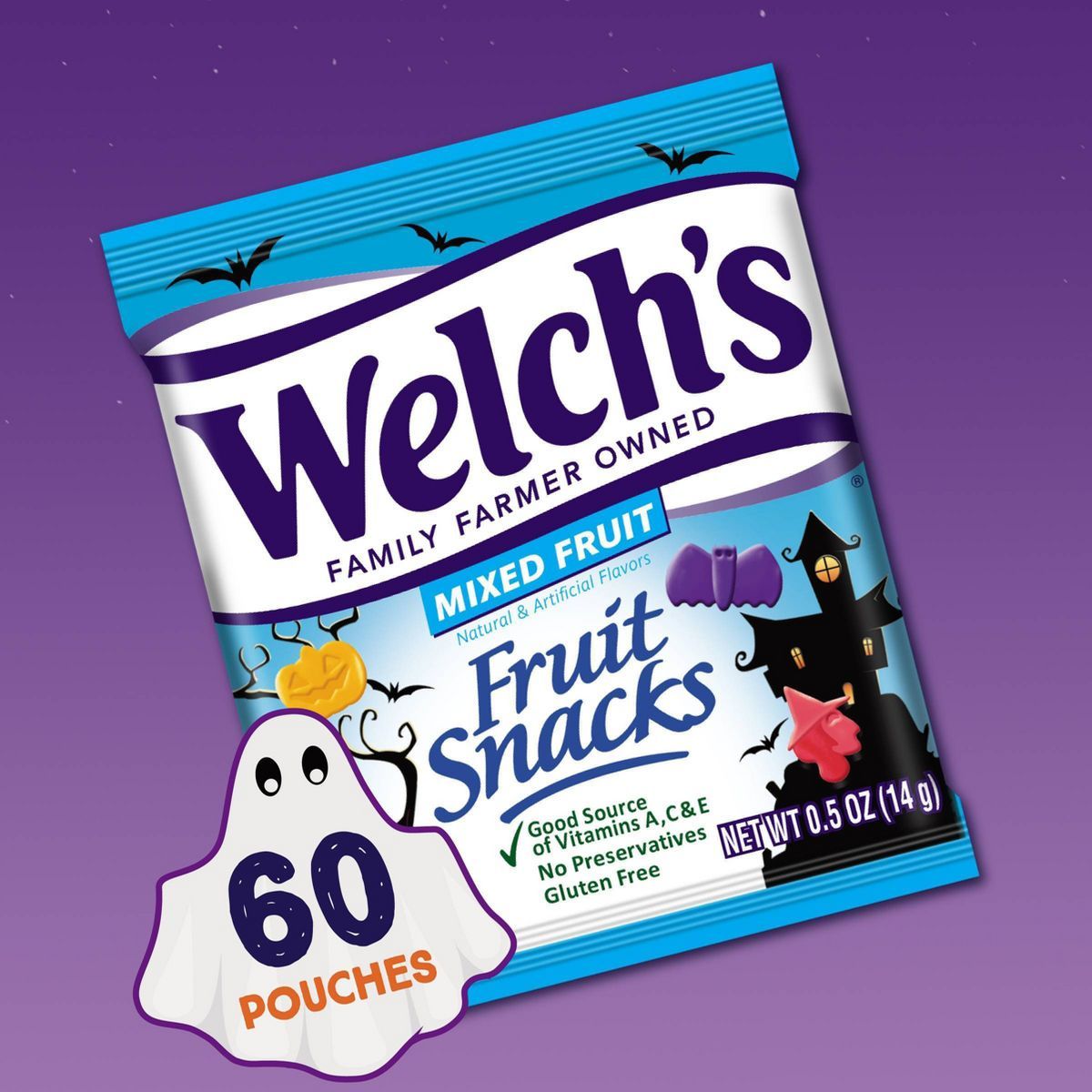 Welch's Halloween Mixed Fruit Fruit Snacks - 60ct/30oz | Target