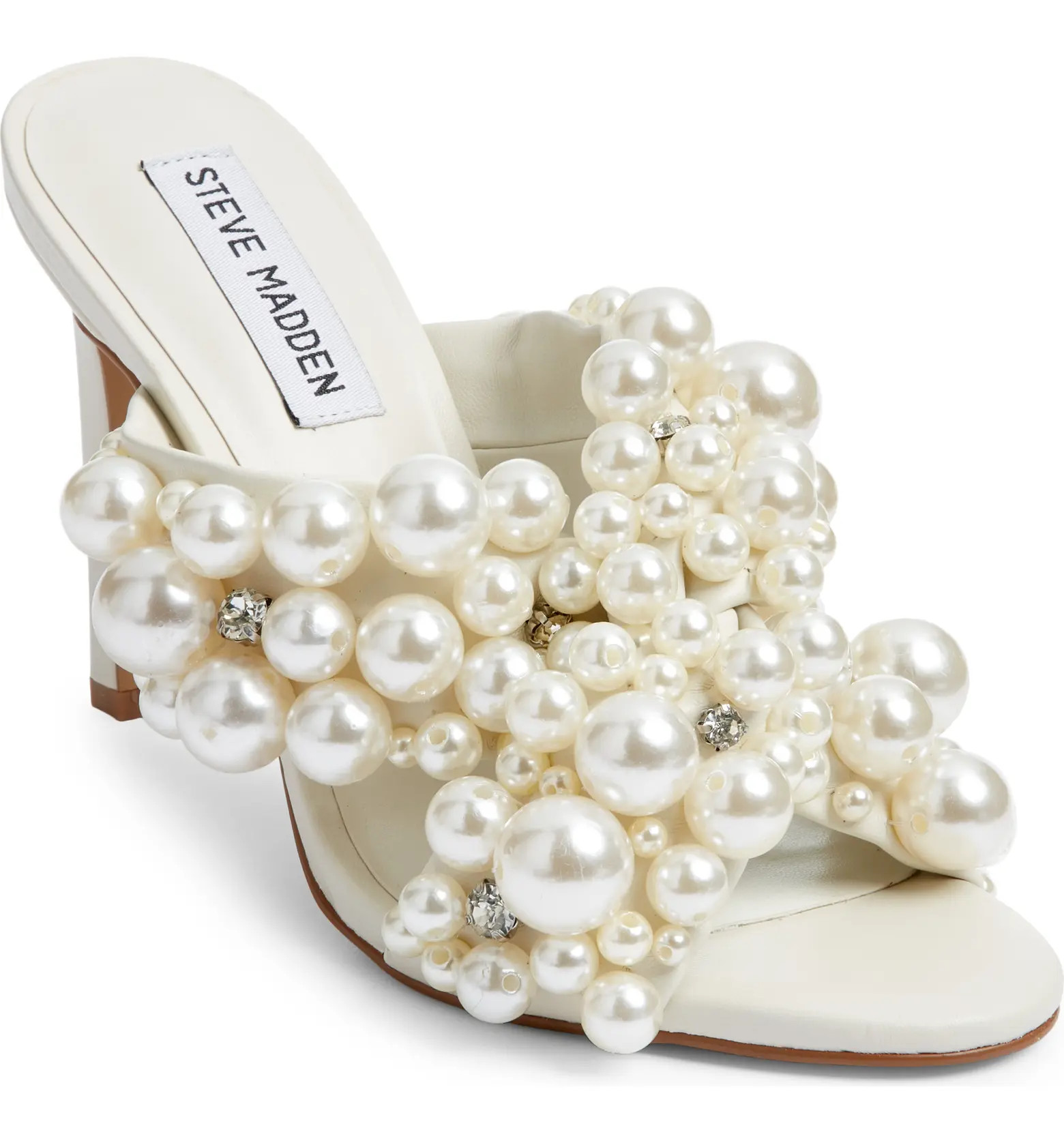 Mirabella Imitation Pearl Slide Sandal (Women) | Nordstrom