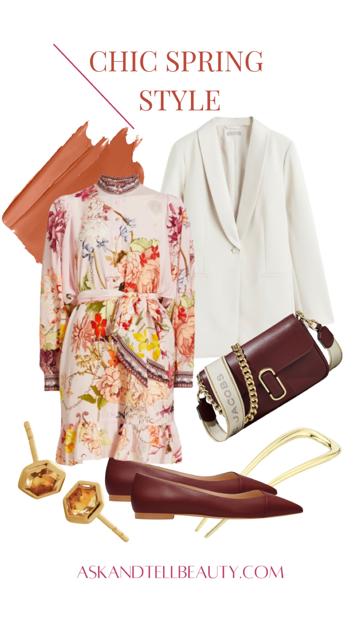 CHIC SPRING STYLE // From holiday fetes to seasonal outings, this elegant and bright full ensemble is just the look to wear at more fancy events this spring ✨ 

EARRINGS // Enjoy 20% off this pair of earrings and all full price items across the site with code: US20RAFINSIDER-C3B6

LIPSTICK // Shade: Grand Bal Matte 

HAIR // Frame the derailed neckline of lovely dress with an up-do hairstyle that is pulled in place with this stylish and functional hair pin. (Gold sold out, silver linked)

Spring dress, Easter dress, spring outfit, floral dress, spring dressing, spring attire, wedding guest dress, wedding guest style, spring outfit 

#LTKFind #LTKstyletip #LTKSeasonal