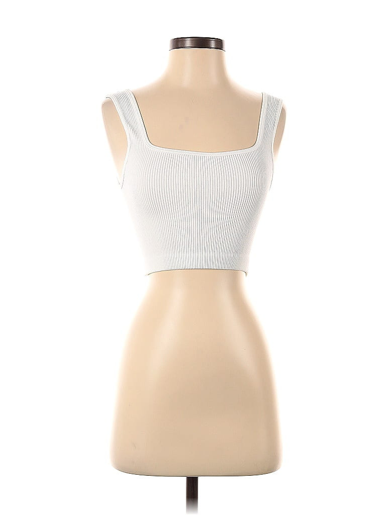 Zara Tank Top White Strapless Tops - Used - Size X-Small | ThredUp