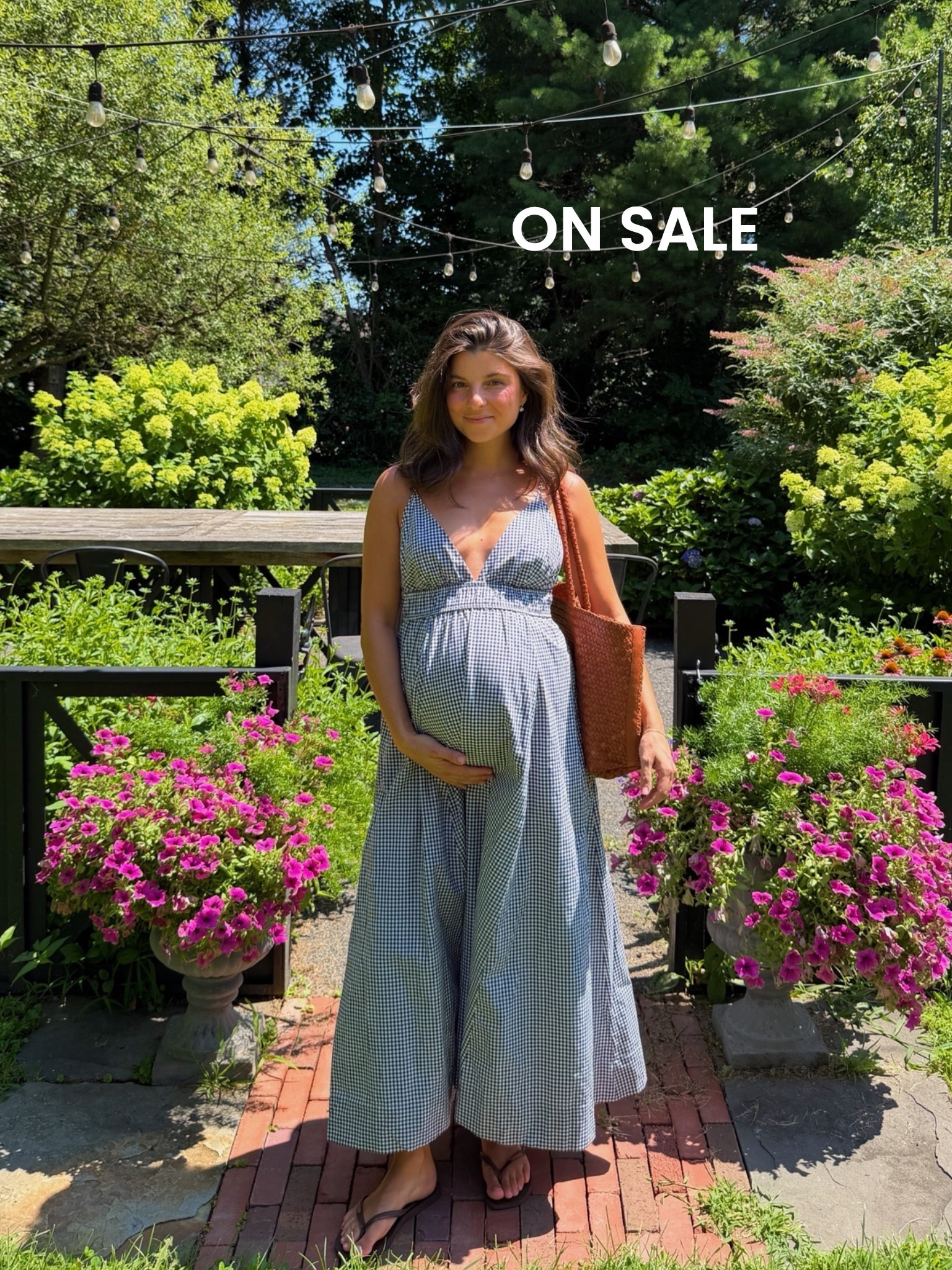 [7/29/26] wearing small in dress from @Aritzia that is on sale!!! it is not maternity specific! so excited to wear this come end of summer/ fall with a sweater over postpartum.

#LTKSaleAlert #LTKBump #LTKootd