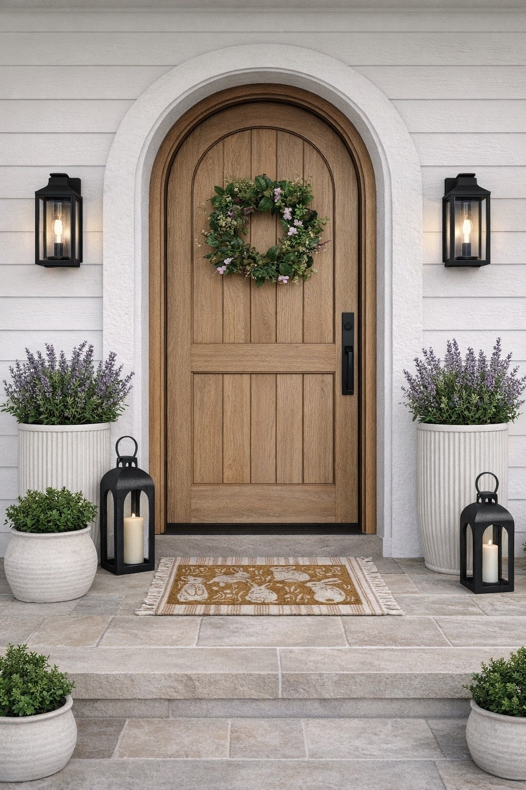 Simple spring front porch styling with a nod to Easter, created with finds from Target 🐰
Please note, some items might look a little different than what you see on the website.

#LTKHome #LTKSeasonal