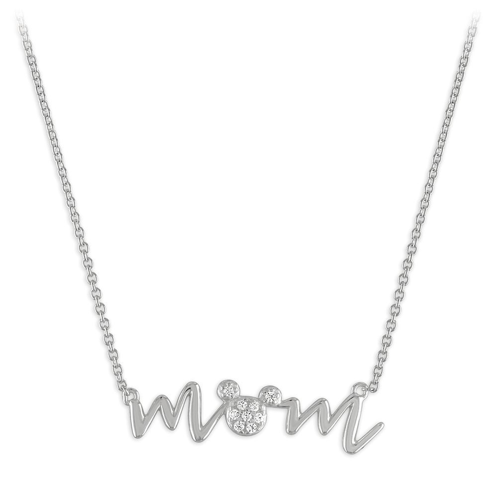 Mickey Mouse ''Mom'' Necklace by Rebecca Hook | Disney Store