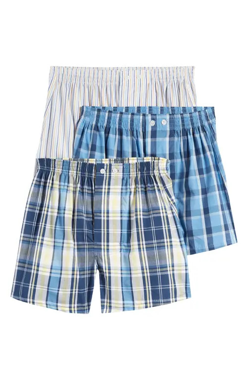 3-Pack Woven Boxers | Nordstrom