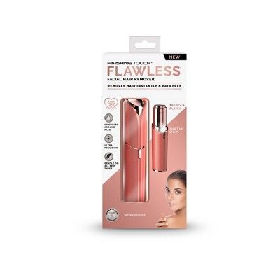 Finishing Touch Flawless Face Women's Razor Coral | Target