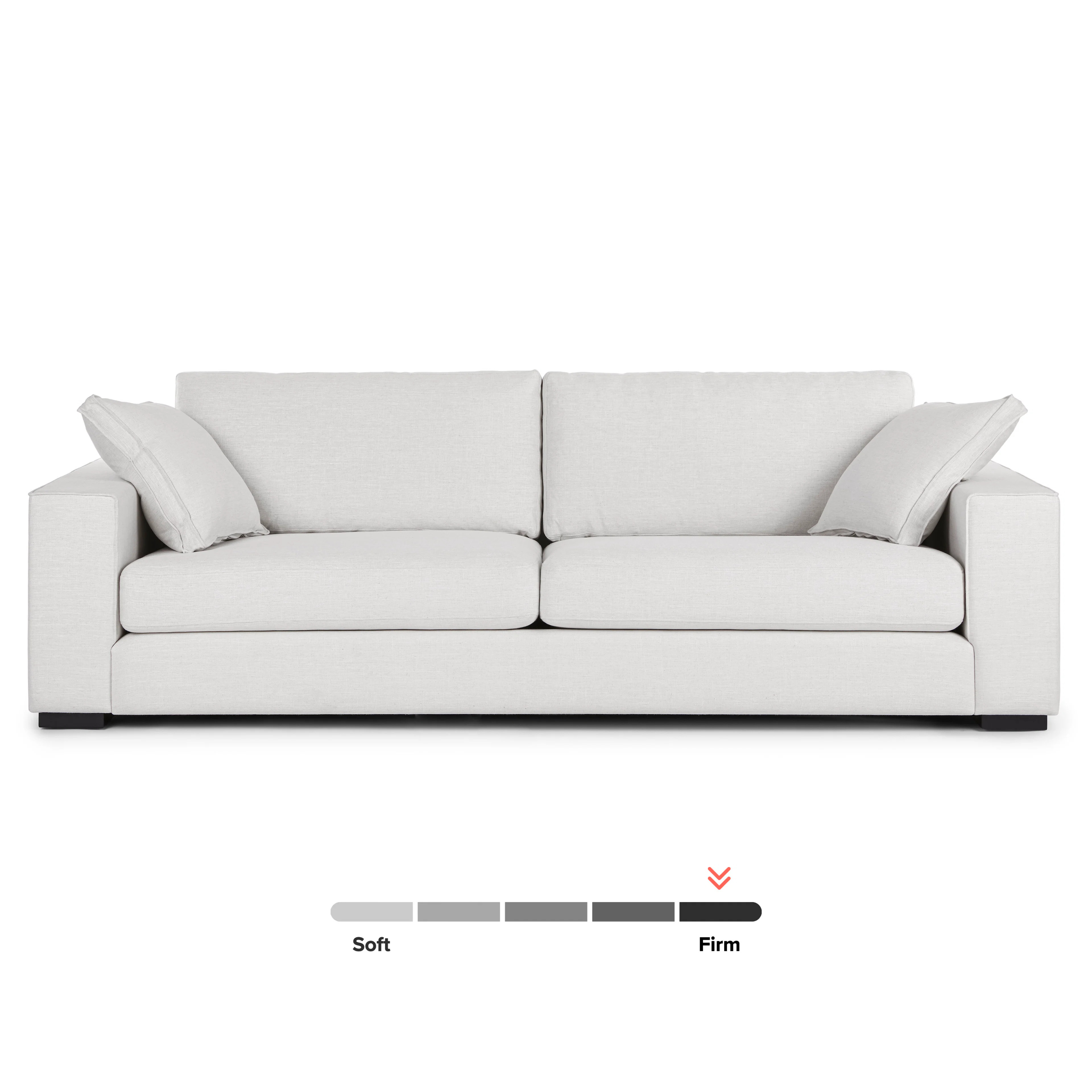 Sitka 99" Sofa - Quartz White | Article