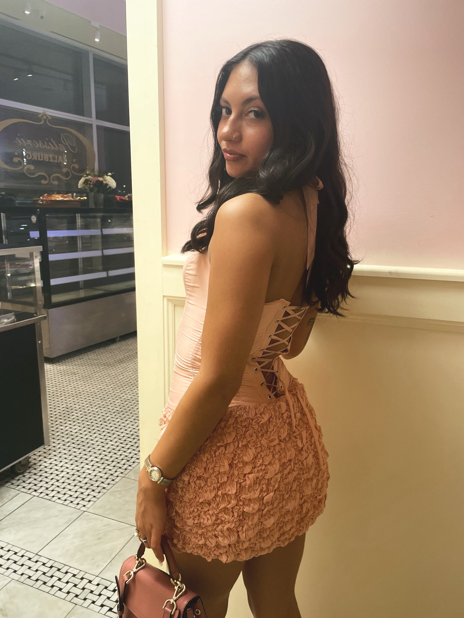 22nd birthday fit!! 💗🎀🩷💐
~Dress from Outcast. Absolutely amazing! It was fitted on the top with a lovely corset. The skirt part was stretchy so it was very comfortable to wear! 
~Tan heels to match all the silver and gold jewelry. 
~Pink Michael Kors bag I’ve had for a few years. I tagged bags of a few brands that would fit this dress perfectly! 🎀

#LTKSummerEdit #LTKParties #LTKStyleTip