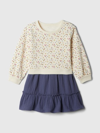 babyGap 2-in-1 Sweatshirt Dress | Gap (CA)