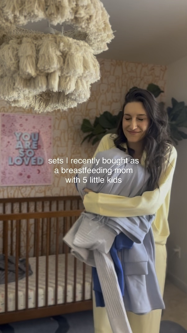 postpartum sets I bought as a breastfeeding mom of 5 little kids! 

I ordered medium and larges— I’m 5’7” and a 6-8 usually for ref

#LTKFindsUnder100 #LTKBump #LTKBaby