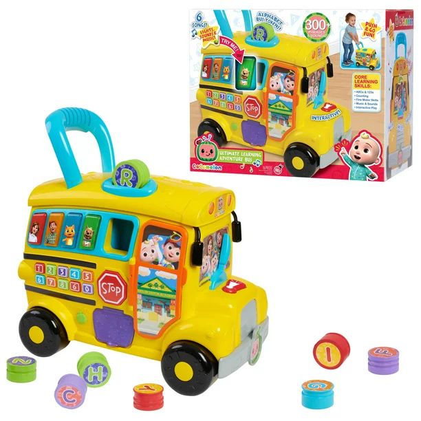 CoComelon Ultimate Adventure Learning Bus, Kids Toys for Ages 18 month - Walmart.com | Walmart (US)