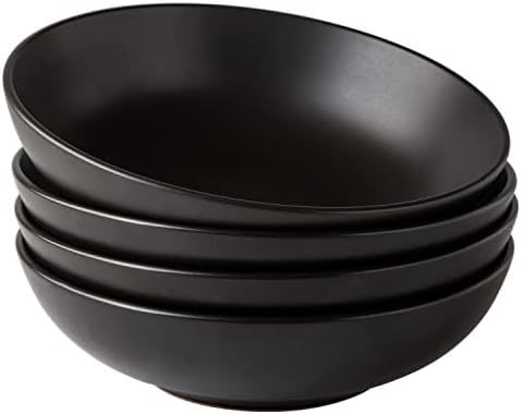 AmorArc 42 Ounce Salad Pasta Bowls , 8.75'' Large Ceramic Bowls Set of 4 for Kitchen, Chip-resist... | Amazon (US)