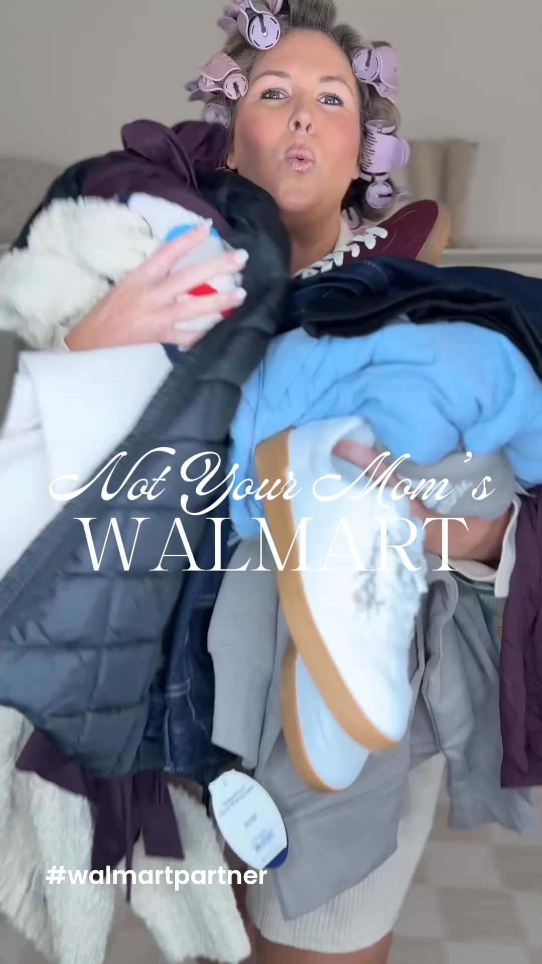 @walmart deals end today!!! Loving all these fashion finds #walmartpartner !! AND my hot rollers are on major sale! I love these! Sizing recs… reminder I’m 5’8
18/20/2X 42DD!  #walmart

Flared black jeans I need a 22, size up two

Low slung jeans I wear 20, 2X in tops!

2X in blue vest and 3x in striped sweater

2X in dress and long cardigan 

2X in Reebok, 22 in wide leg jeans 

3X in brown long sleeve top, 2x in black vest 

20 in skinny jeans, 3x in plaid top (if in between size up)

Shapewear shorts I can wear 2X in the high waisted or 3x in the regular waisted - use my discount code ASHLEYDXSPANX 


#LTKPlusSize #LTKMidsize #LTKSaleAlert