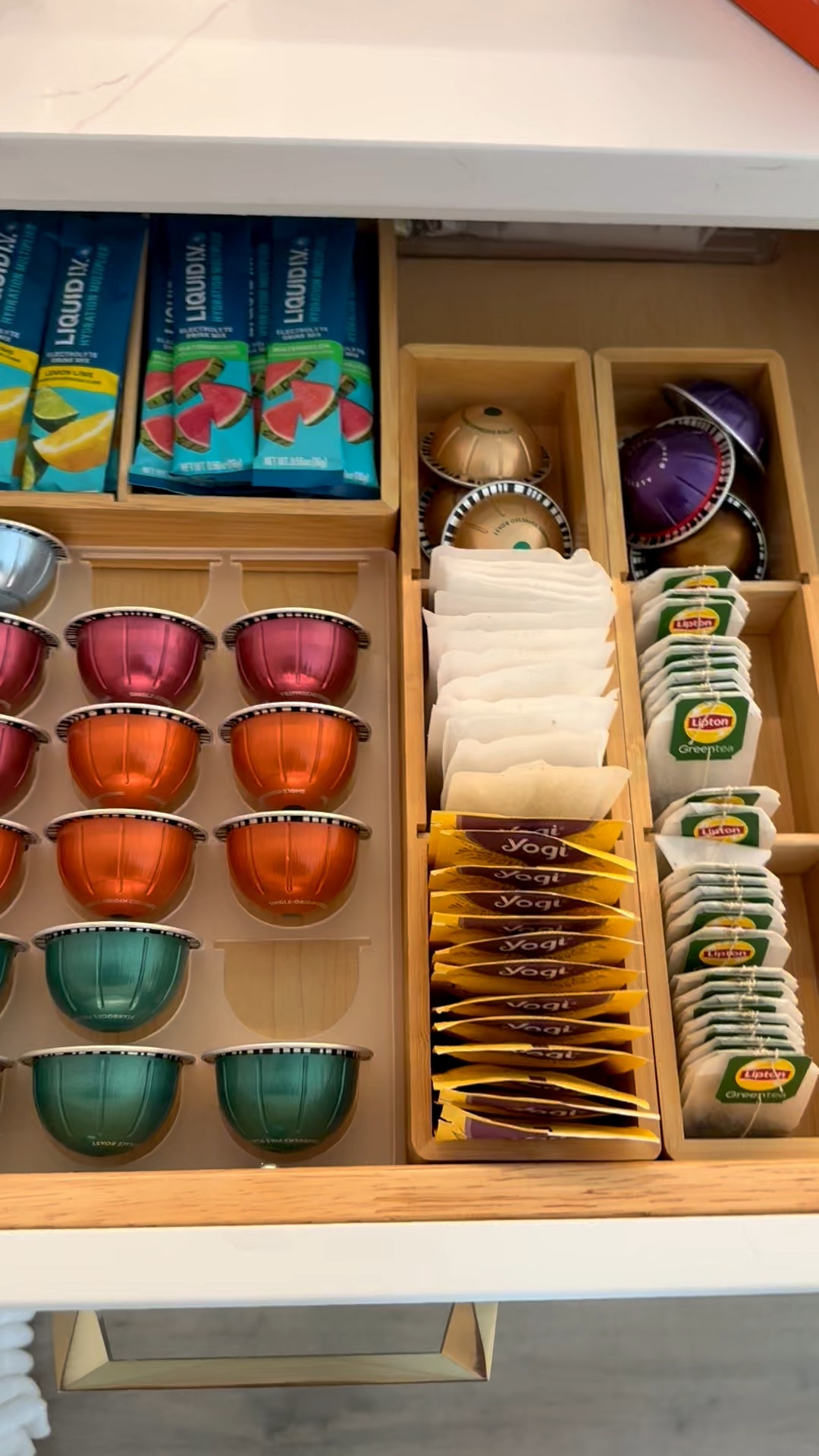 Love me a good restocked organized drawer!!!! 




#coffeepods #liquidiv #drawerorganizer #coffeepodorganizer #homeorganization #homerefresh#kitchenstorgae #coffeebar #teastorage #teaorganizer #amazon #target 

#LTKHome