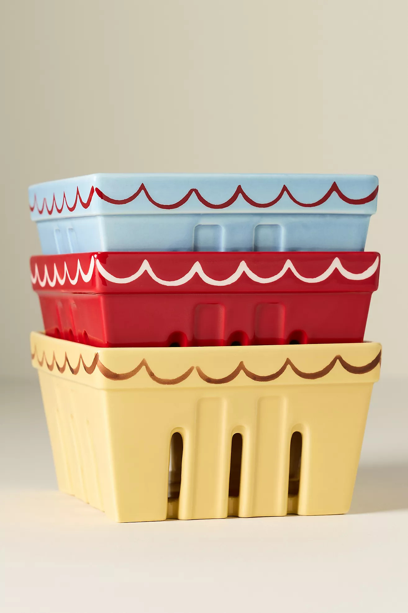 Damson Madder Berry Basket | Anthropologie (US)