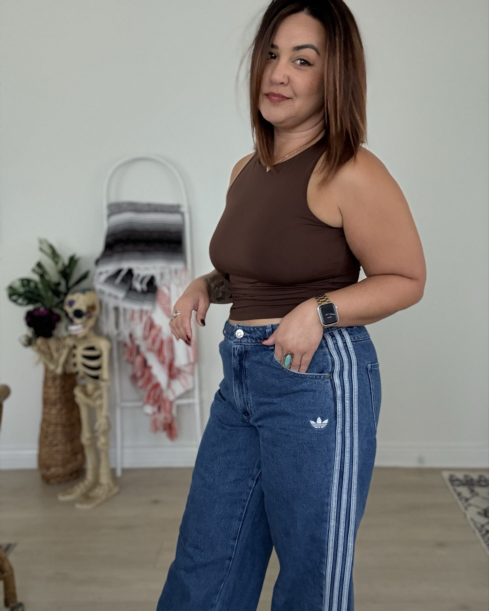Never have I ever thought Adidas denim is where it’s at, but I have been convinced! The fit is amazing, wearing ex M 

#LTKMidsize #LTKPetite #LTKOver40