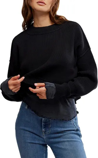 Easy Street Crop Pullover | Nordstrom