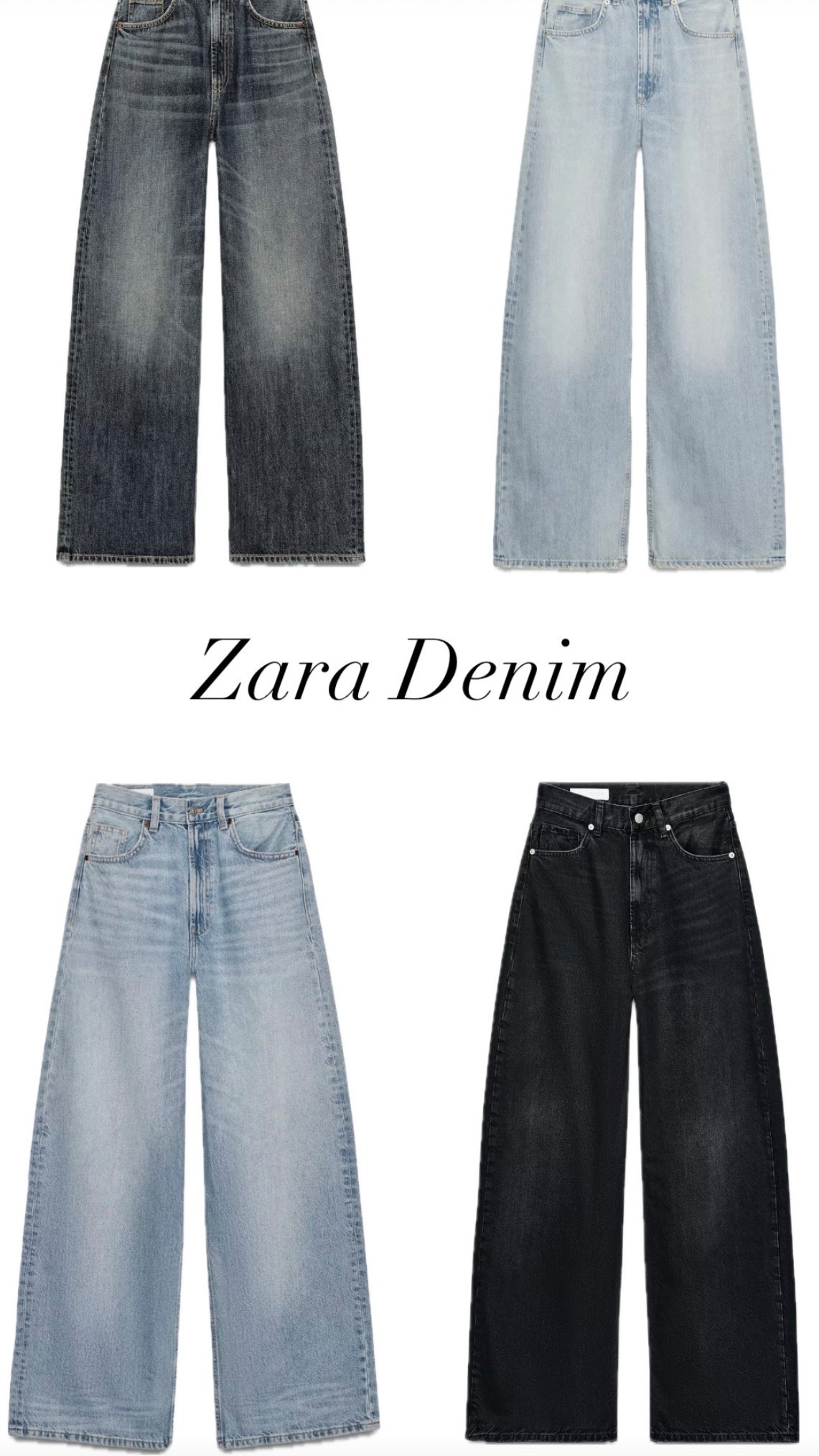 Zara ultra wide TRF Dad jeans 

#LTKuk #LTKspring #LTKdatenight