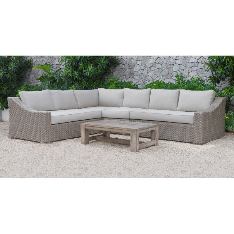 Abbot 5 Piece Sectional Seating Group with Cushions | Wayfair North America