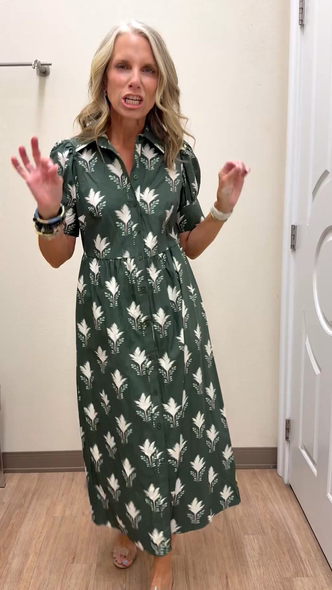 So cute…and I hope your MIL is not pregnant. HA! Wearing XS and it’s the perfect back to school, teacher dress, work dress, church dress. @Belk

#LTKgrwm #LTKootd #LTKOver40
