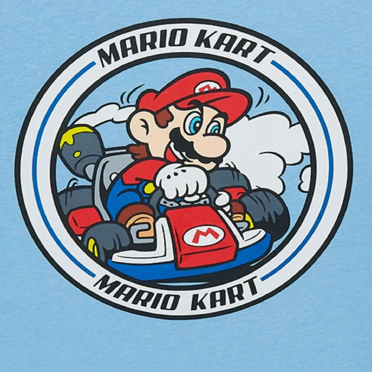 Super Mario, Mario Kart Graphic Print T-Shirt Big Boy's Size M (8) | Walmart (US)