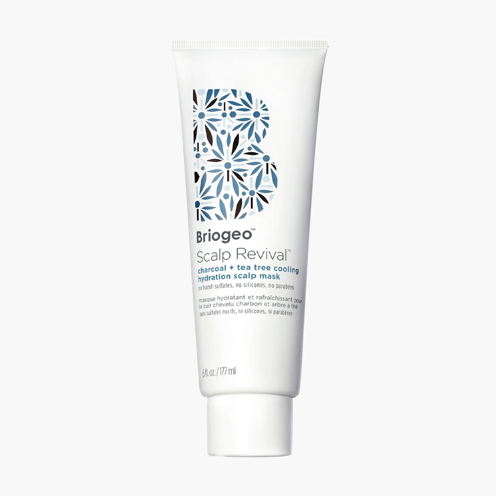 Scalp Revival Charcoal + Tea Tree Cooling Hydration Scalp Mask | Briogeo
