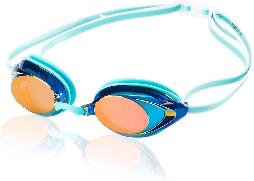 Speedo Women's Swim Goggles Mirrored Vanquisher 2.0 | Amazon (US)