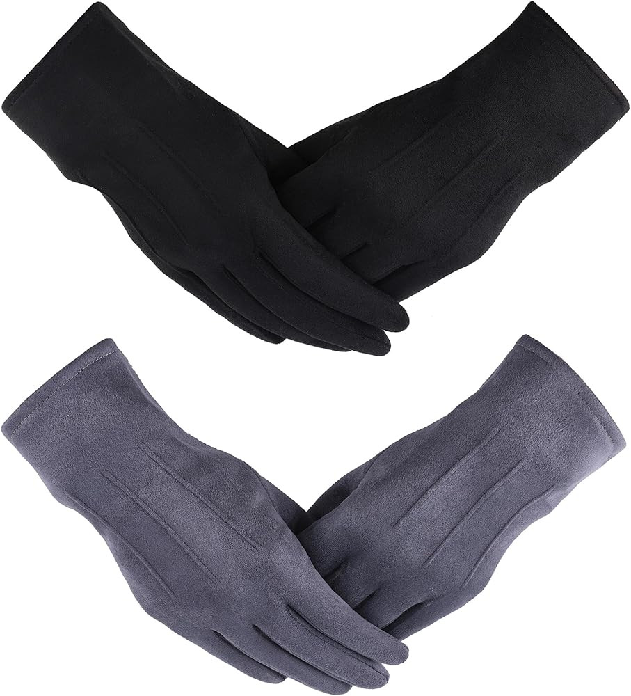 Women's Gloves Winter Touch Screen Texting Comfortable and Warm Double-Sided Velvet Lining Thicke... | Amazon (US)