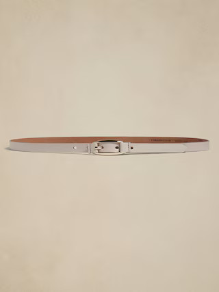 Skinny Leather Trouser Belt | Banana Republic Factory