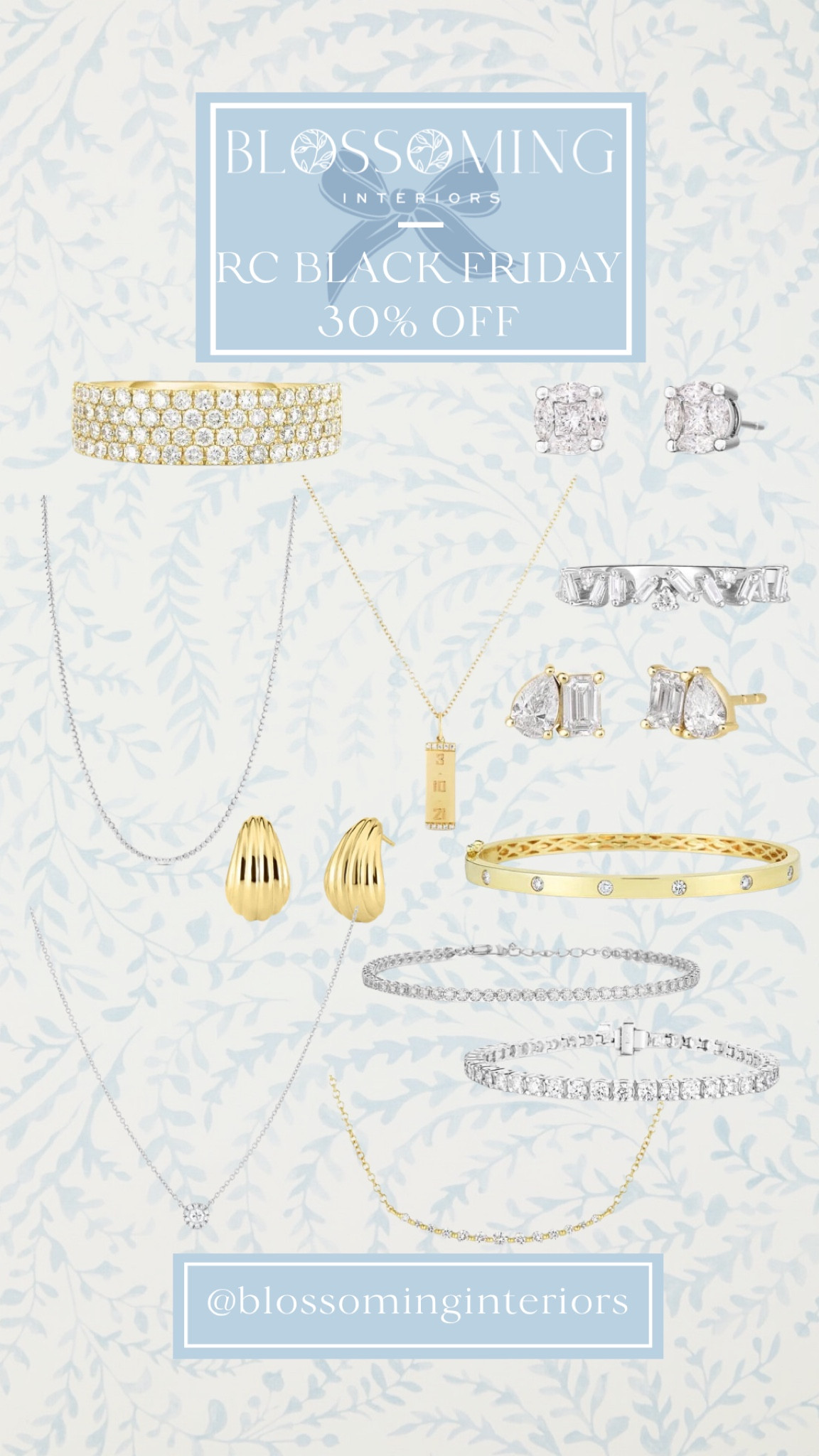 Ring Concierge is having their Black Friday sale and I’ve never seen prices this good on diamonds before! 30% off all of their best selling items including some of my favorites like the four row ring and the illusion diamond studs. 

#LTKGiftGuide #LTKCyberWeek