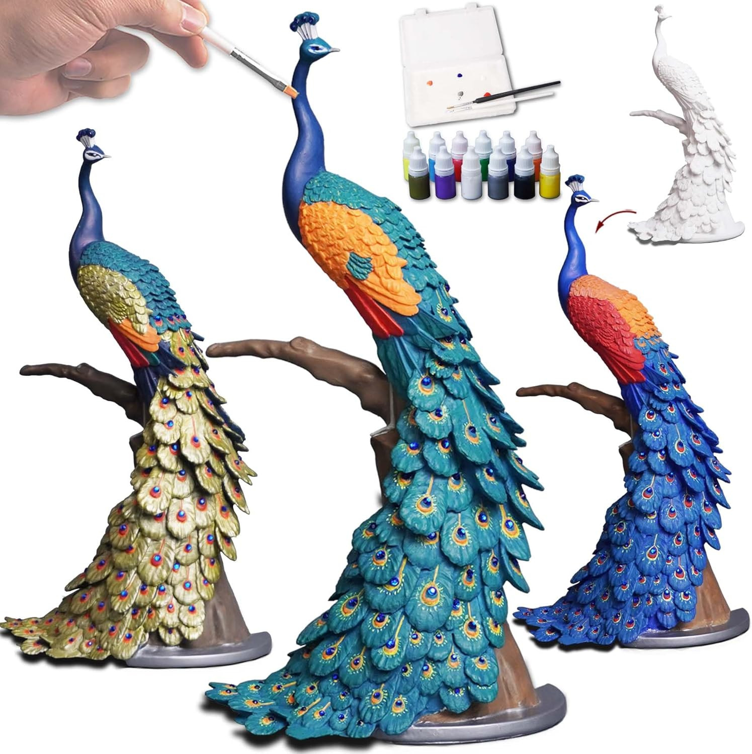 DecorSmart Figurine Arts and Craft Kits for Adults, 3D DIY Kits Hobbies for Adults Women Paint by... | Amazon (US)