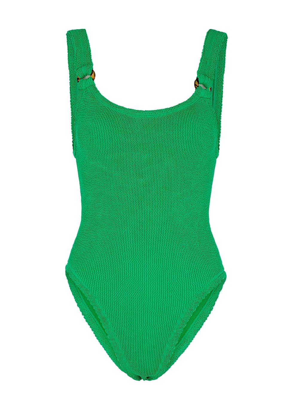 Domino seersucker swimsuit | Harvey Nichols (Global)