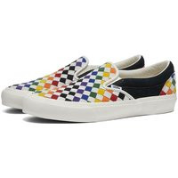 Vans Vault Men's UA Classic Slip-On VLT LX Sneakers in Rainbow/Marshmallow, Size UK 8 | END. Clothin | End Clothing (US & RoW)