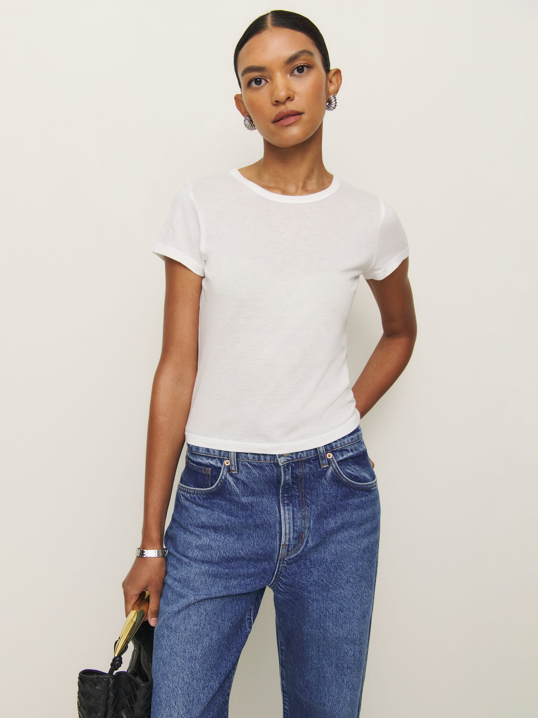 Max Slim Tee | Reformation (Global)