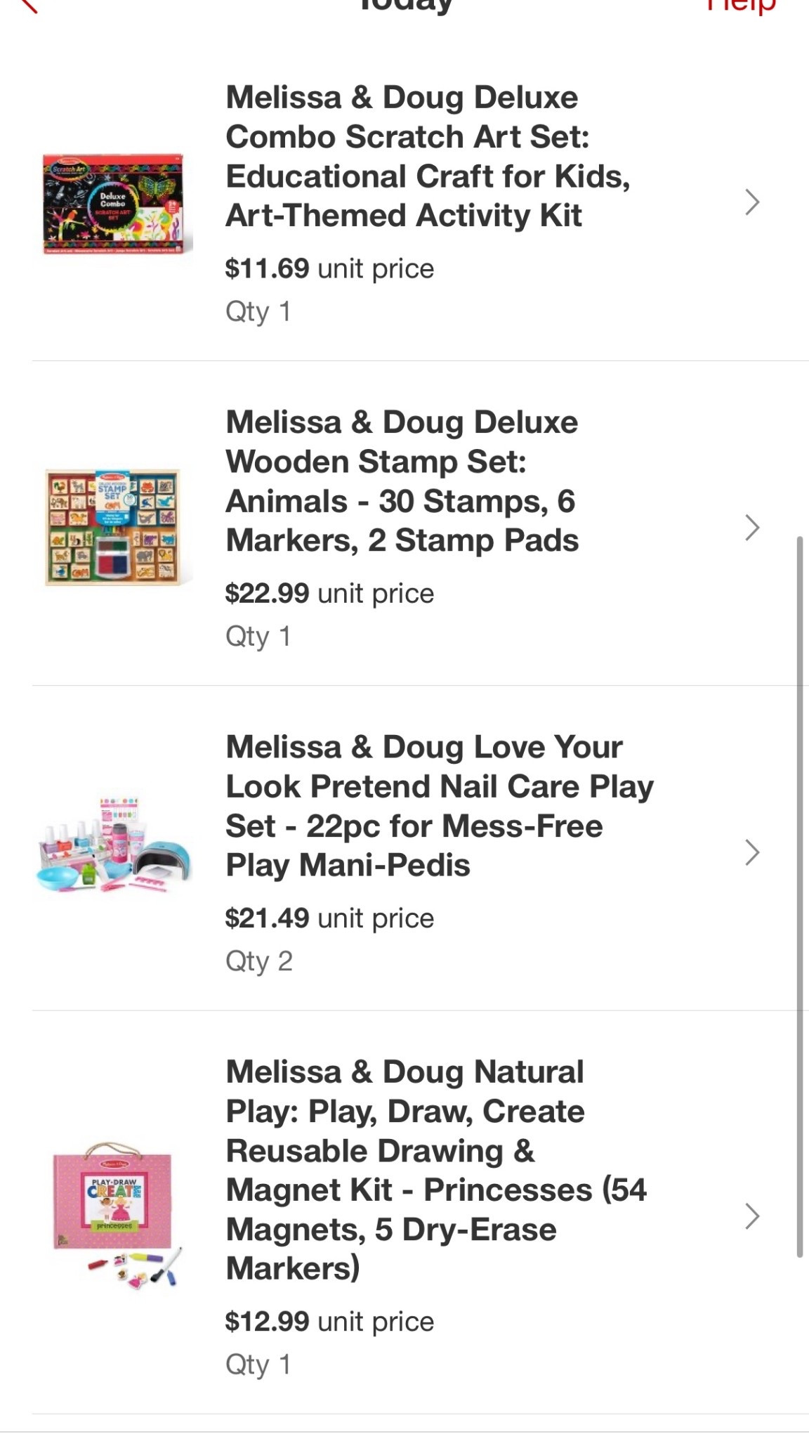 Sale on Melissa and Doug at target has me stocking up on gifts! 

#LTKKids #LTKFindsUnder50 #LTKSaleAlert