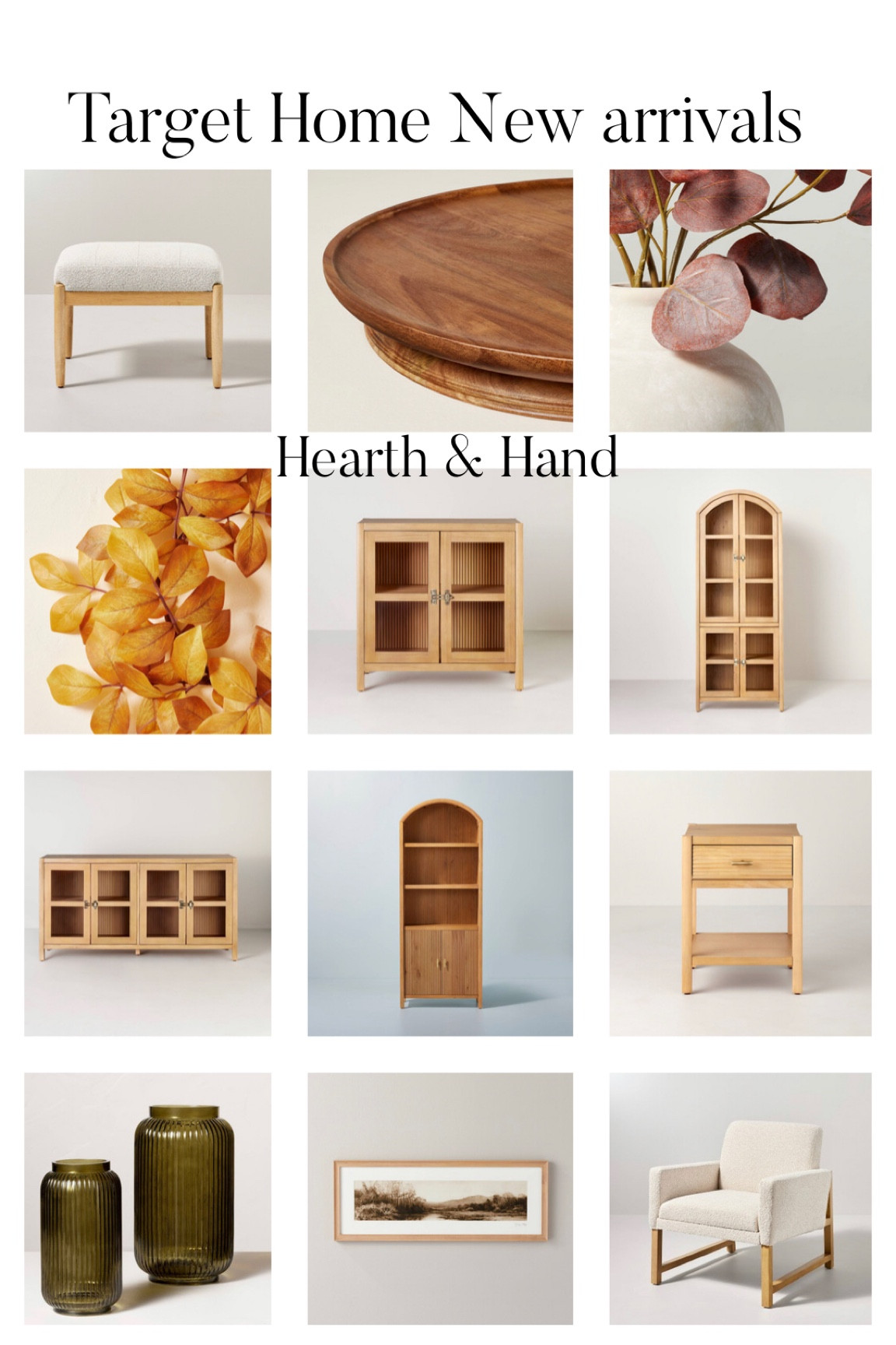 Target Hearth & Hand new arrivals #homedecor #falldecor, #seasonal fall style, Target home finds, #homefurniture #target 

#LTKFind #LTKSeasonal #LTKhome