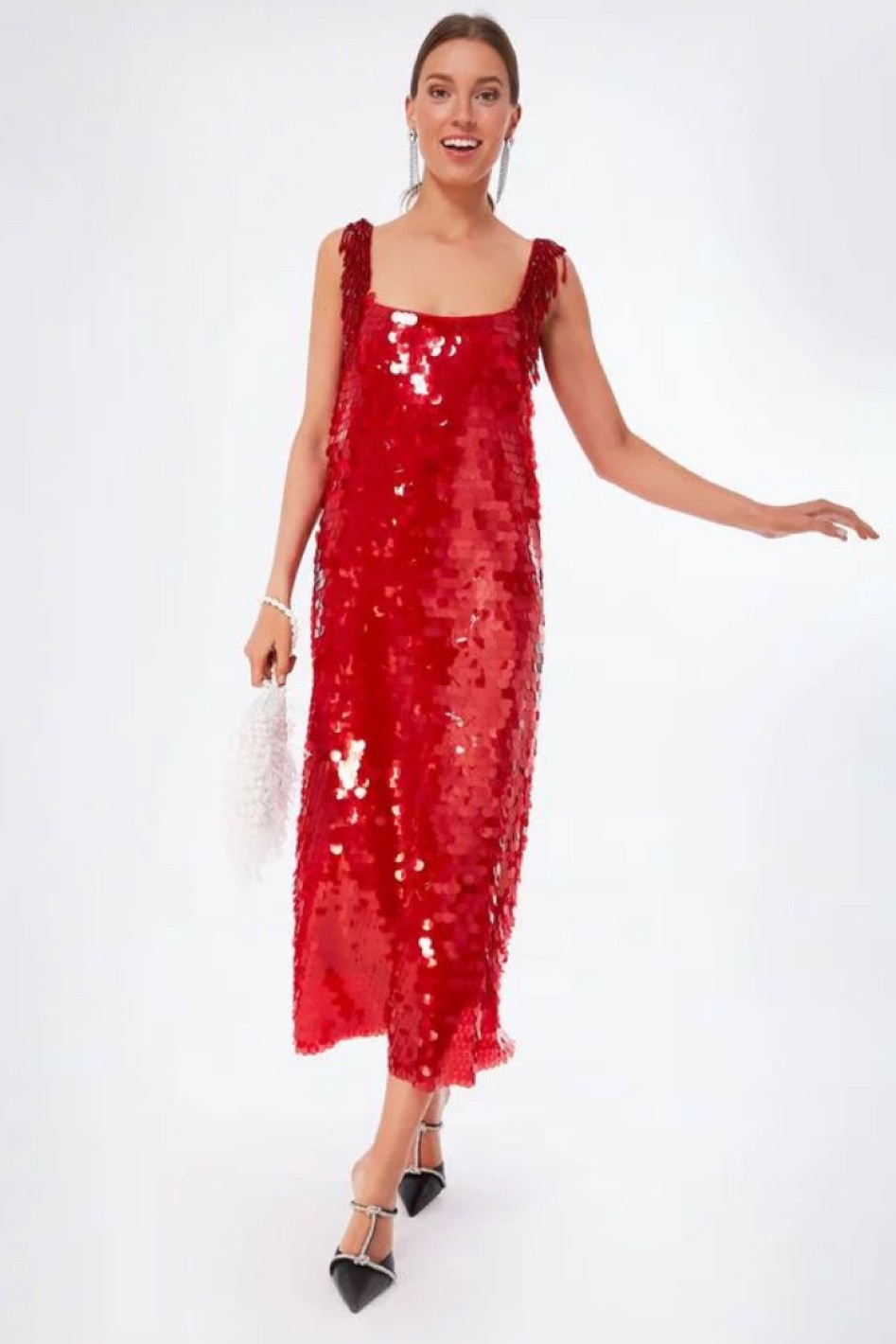 Red sequins for your holiday season formal event, Christmas party, Christmas Eve, black tie wedding 

#LTKHoliday #LTKwedding #LTKSeasonal