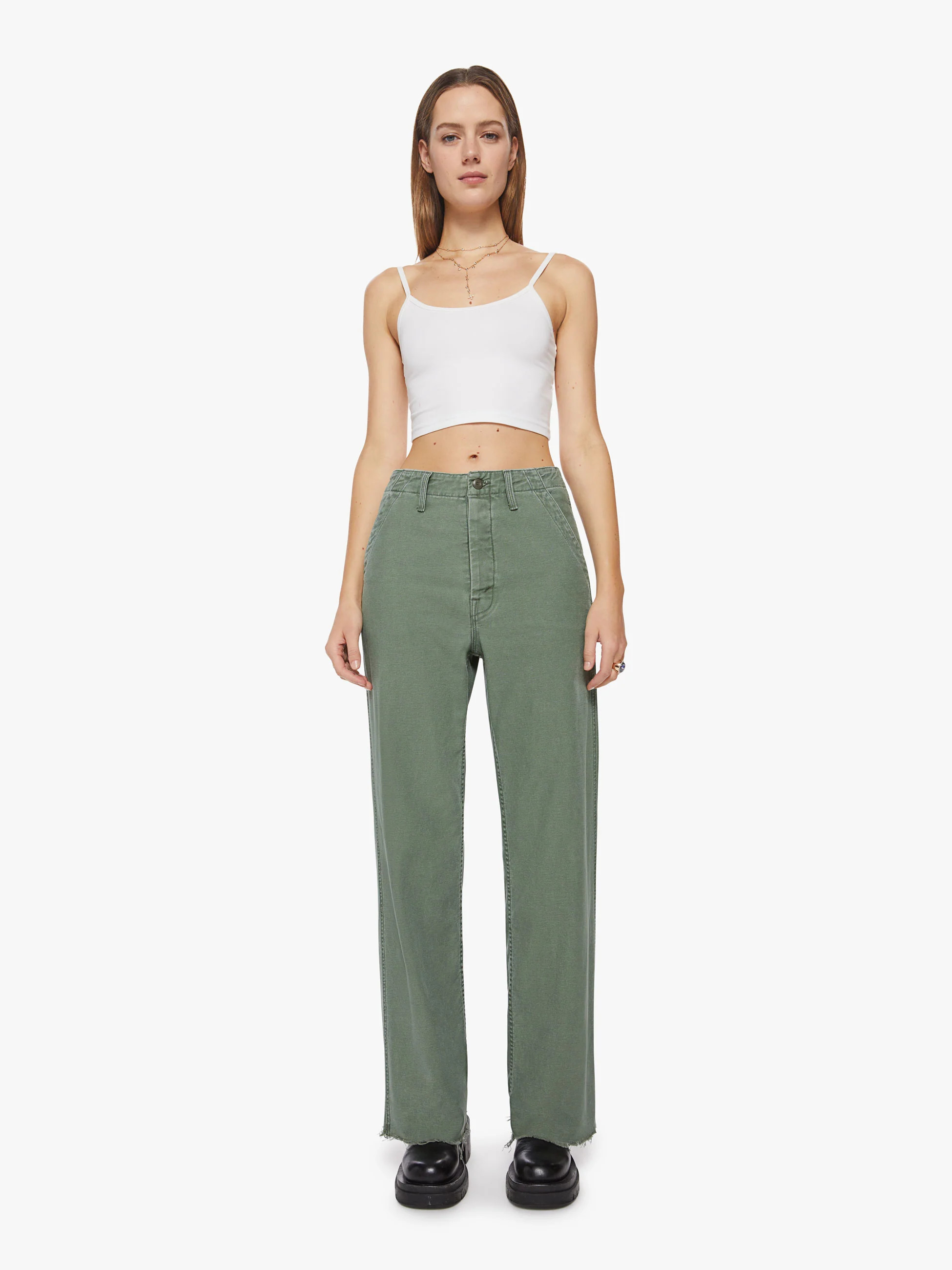 The Major Sneak Fray | Mother Denim