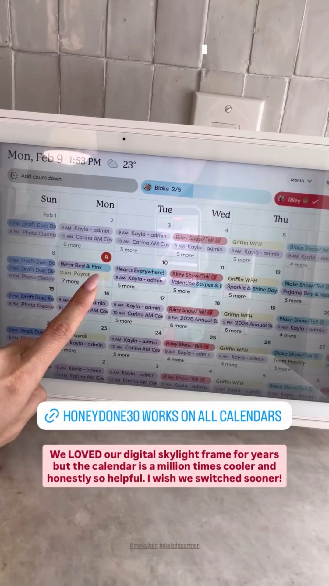 @myskylight - code HONEYDONE30 for $30 off! 

#LTKmomlife #LTKdayinmylife