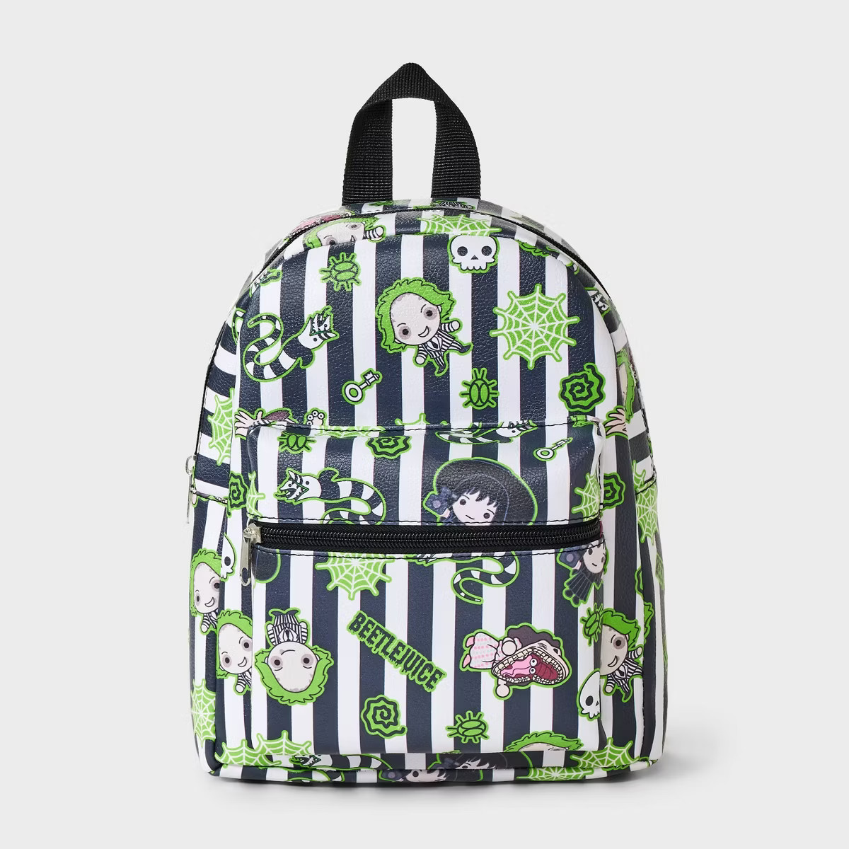 Kids' Beetlejuice 10" Backpack - Black | Target