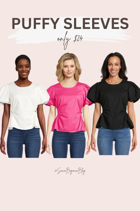 Add a touch of elegance with this Puffy Sleeves tops, now only $24! Perfect for a stylish and sophisticated look. #PuffySleeves #ElegantFashion #ChicTops #AffordableStyle #FashionFinds #StylishLooks 

#LTKSaleAlert #LTKStyleTip #LTKFindsUnder50