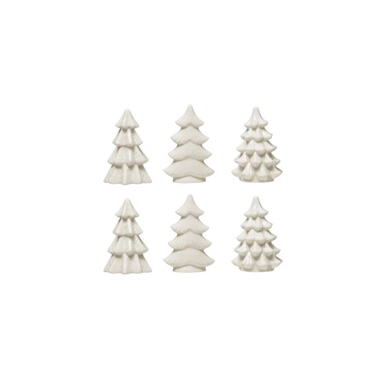 Stoneware Trees (Set of 6) | Wayfair North America